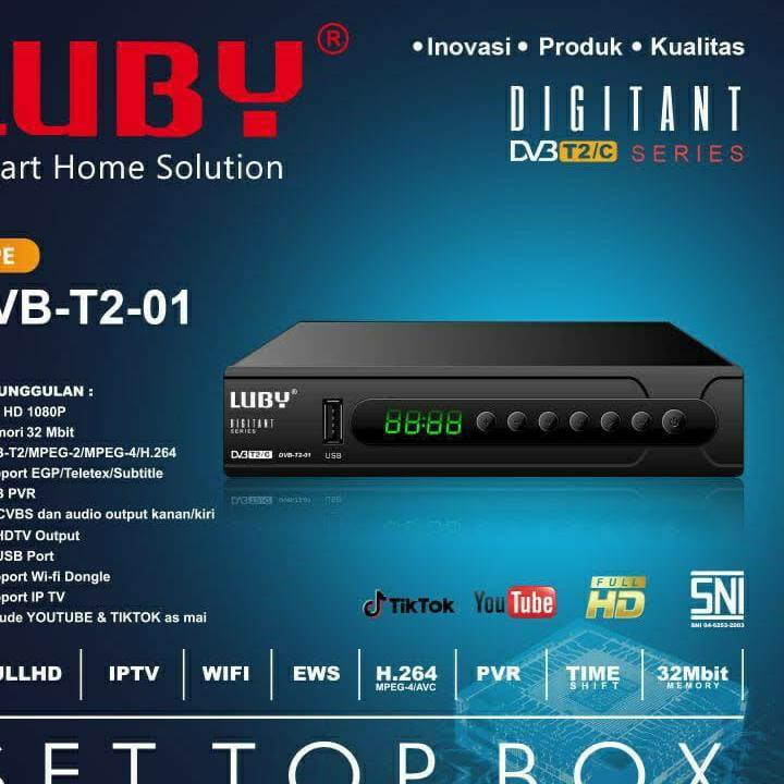 Set Top Box Tv Digital LUBY 3