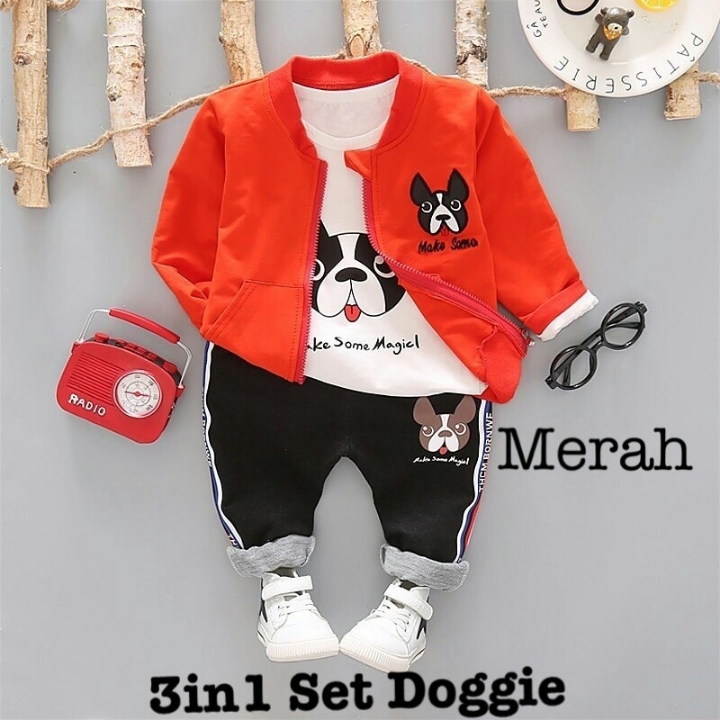 Set dogie 3in1  3