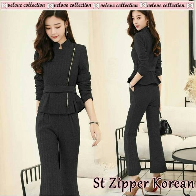 Set zipper korean 2