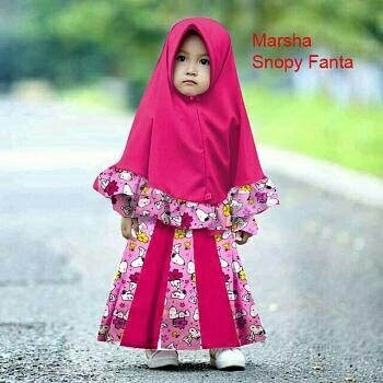 Setelan Marsha Snopy Fanta