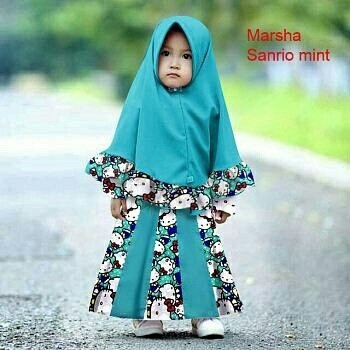 Setelan Marsha Sanrio Mint Biru