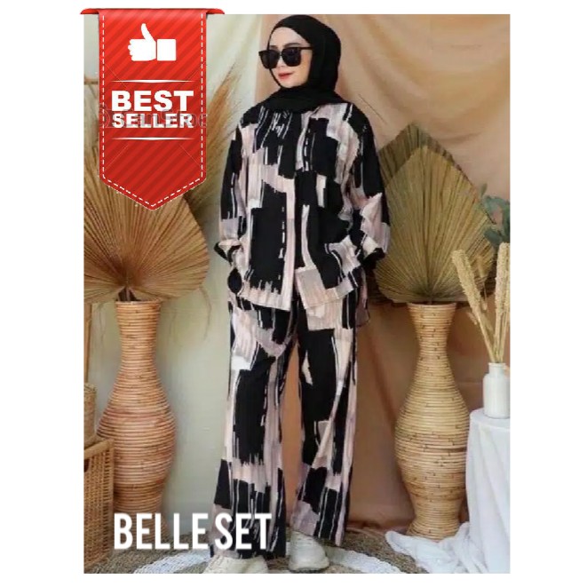 Setelan Rayon Viscose Busui LD 100-110 One Set Motif Terbaru-01 2