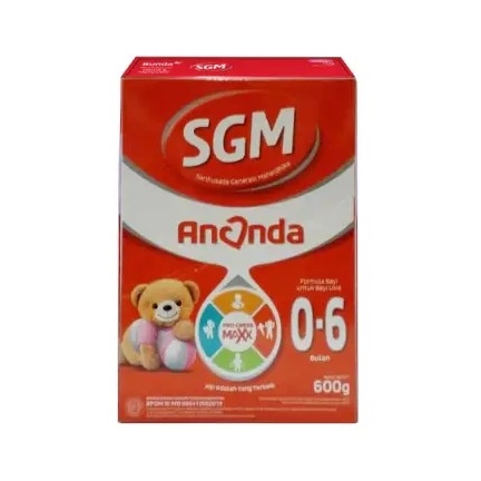 Sgm Ananda 1 Formula Bayi Bubuk 0-12 Bulan 600 g - susubayi 