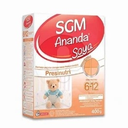 Sgm Ananda Soya 2 Susu Formula Bayi 6 -12 Bulan 1000 g - susubayi