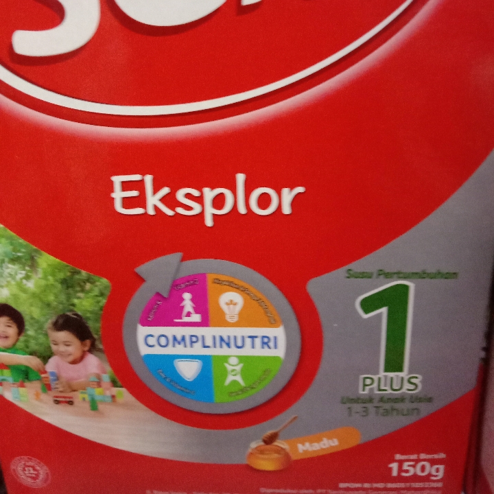 Sgm Eksplor 1plus Madu 150g