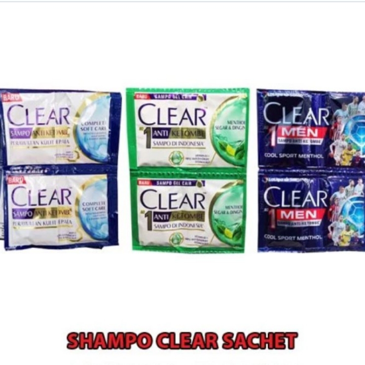 Shampoo Clear Sachet