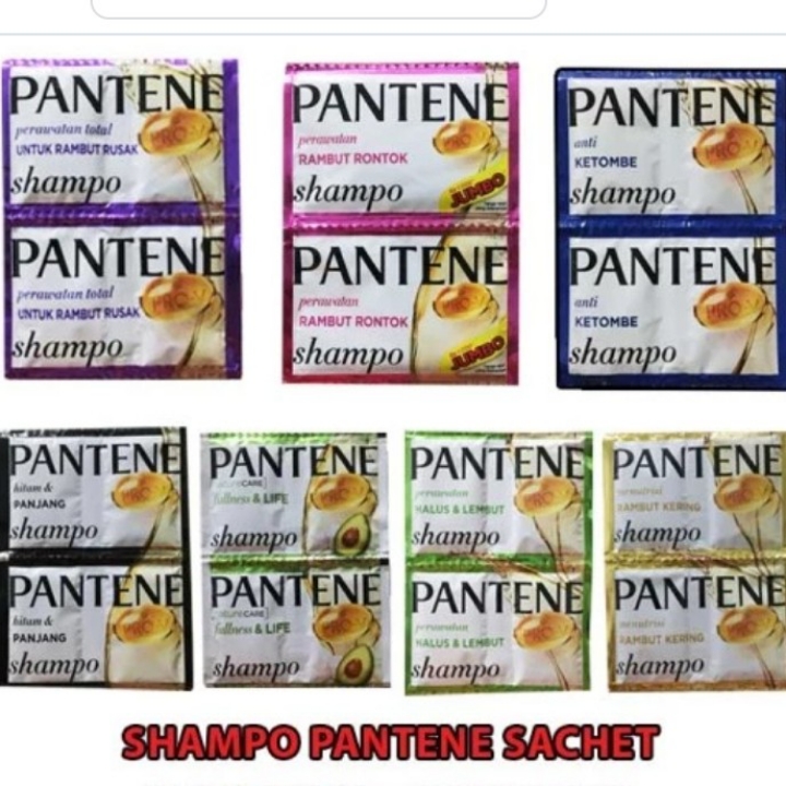 Shampoo Pantene Sachet Random Varian