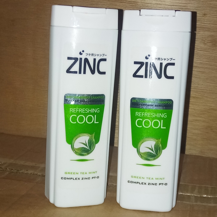 Shampoo Zinc Green Tea Mint Refreshing Cool 170ml