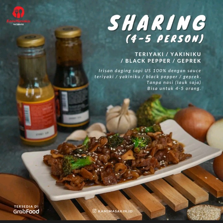 Sharing 4 - 5 orang