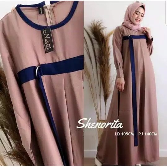 Shenorita Dress  Gamis Maxi Terbaru  Best Seller