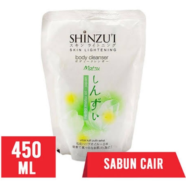 Shinzui Body Cleanser Refil Matsu 450ml