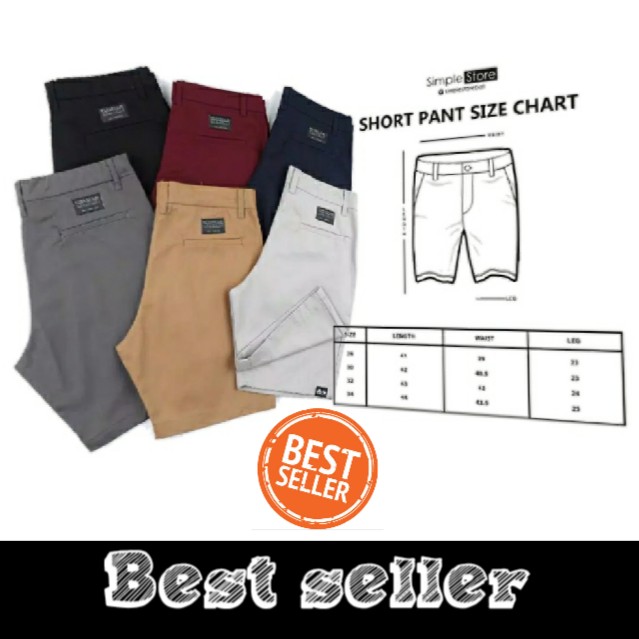 Short pants  celana pendek  celana pria  chinos pendek