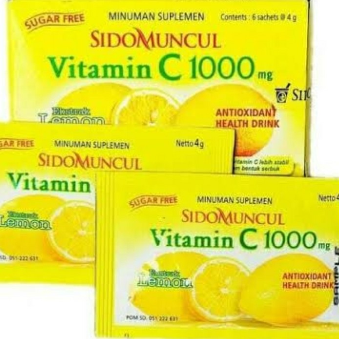 Sido Muncul Vit C 1000 Lemon