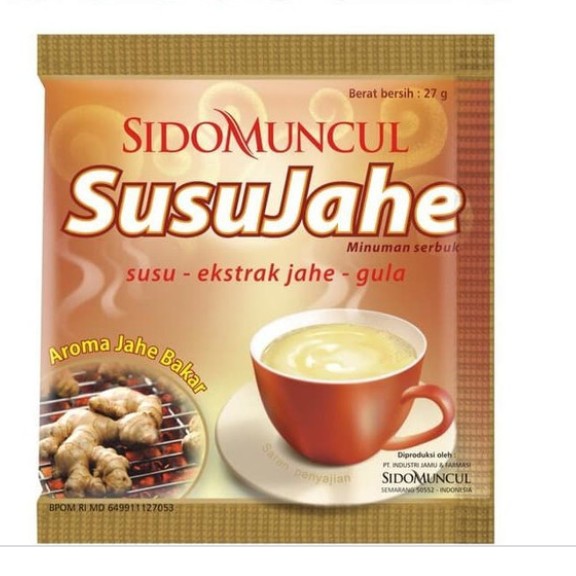 Sidomuncul Susu Jahe 27g