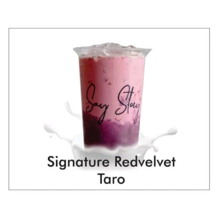 Signature Redvelvet Taro