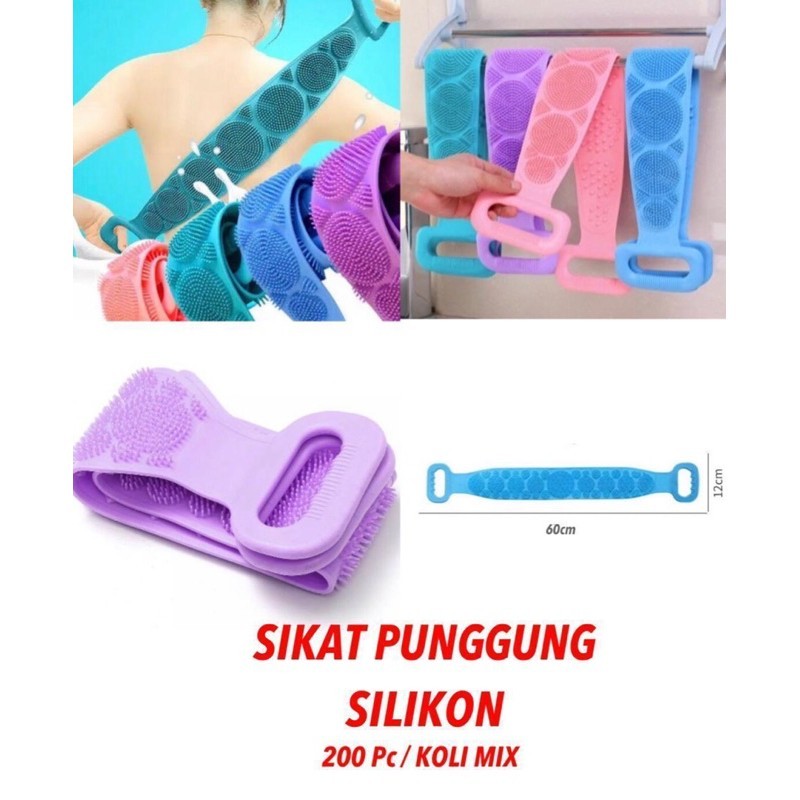 Sikat Punggung Badan Silikon 3