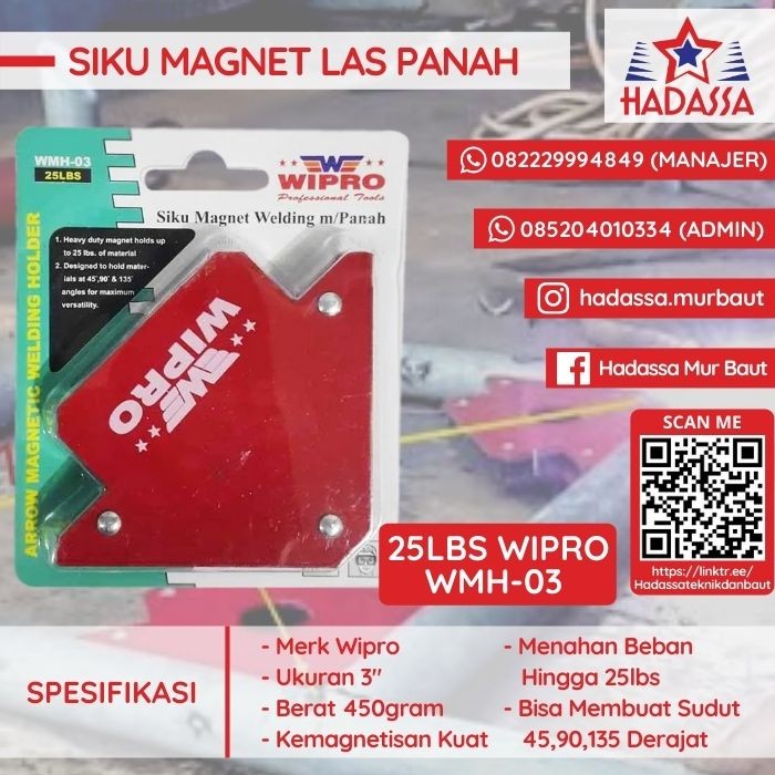Siku Magnet Las Panah 25lbs Wipro WMH-03