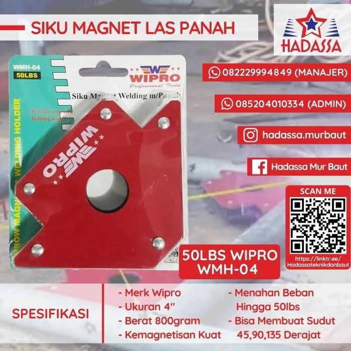 Siku Magnet Las Panah 50lbs Wipro WMH-04