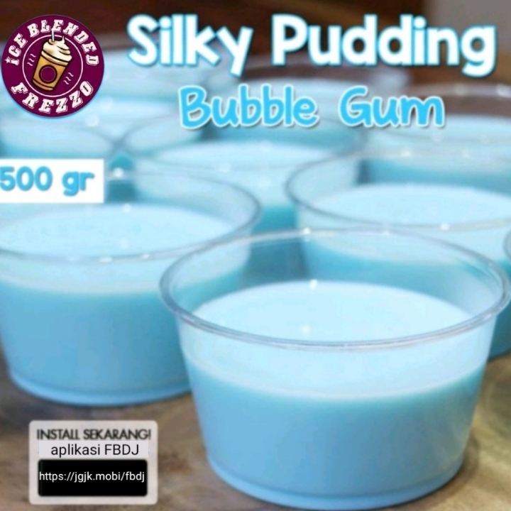 Bubble Gum Silky Pudding