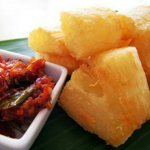 Singkong Goreng Mentega Sambel