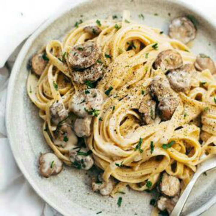 Skinny Spaghetti Carbonara