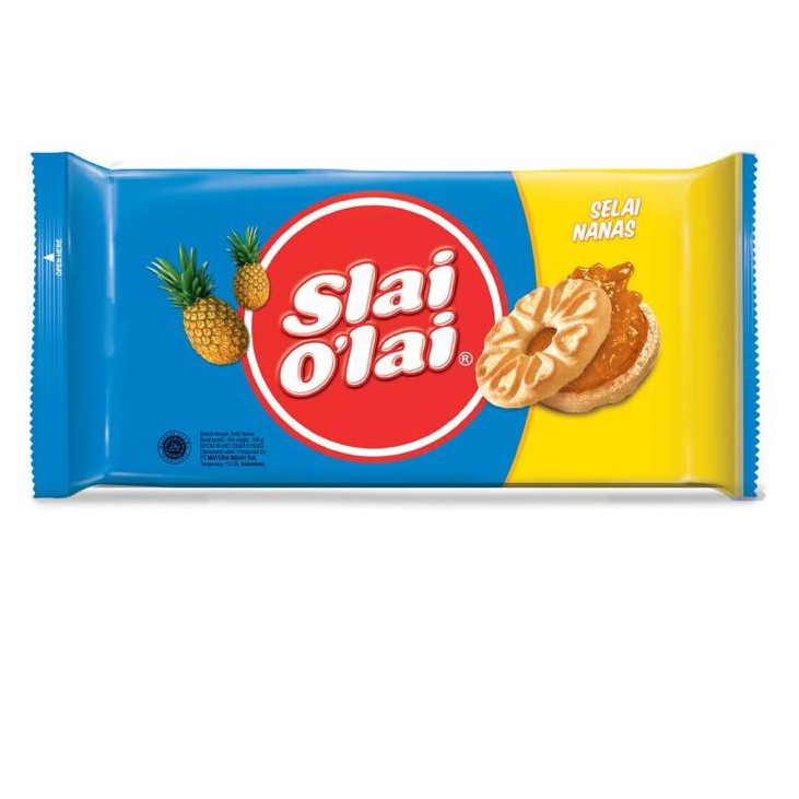 Slai Olai Biscuit Susu Selai Nanas 240g