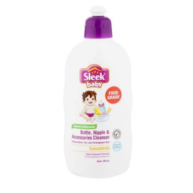 Sleek Baby Botle Nipple Accessories Cleanser 500 Ml