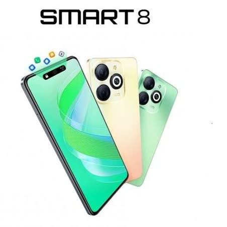 SMART 8 RAM 4 GB ROM 128 GB