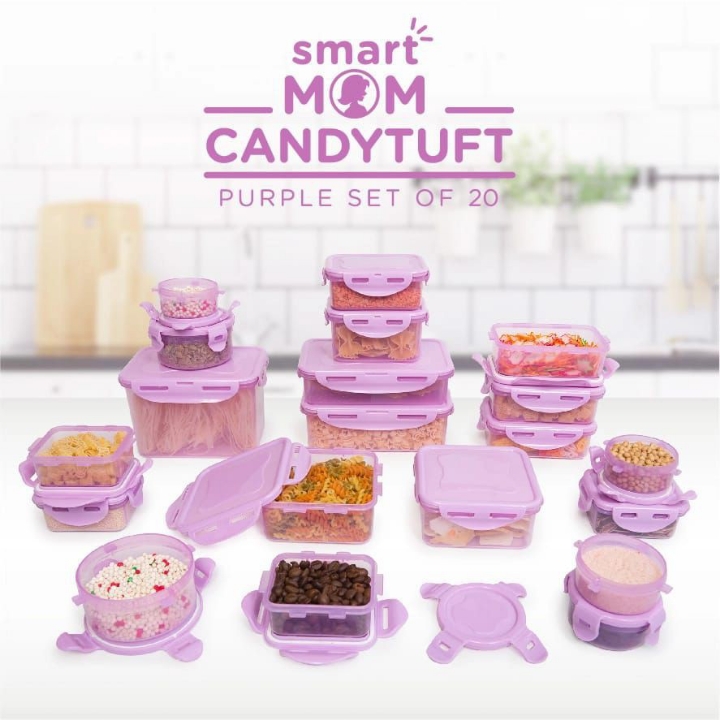 Smart Mom Candy Tuft Purple Set Of 20