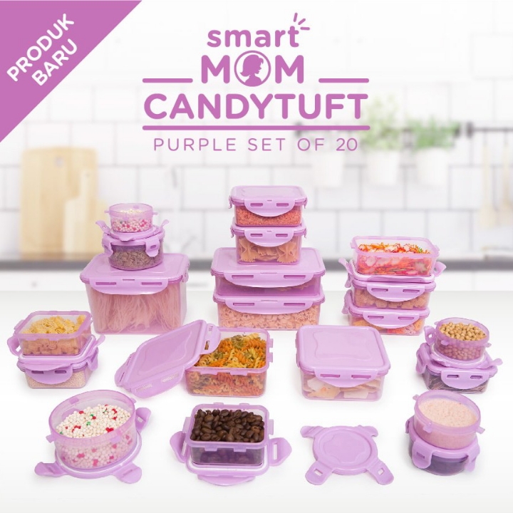 Smart Mom Candyturf Purple set of 10