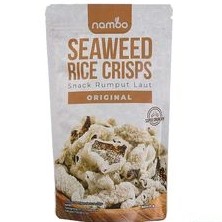 Snack - Nambo seaweed rice crips ori 25g