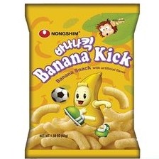 Snack - Nong shim banana kick  45g