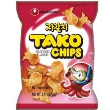 Snack - Nong shim tako chips 60g