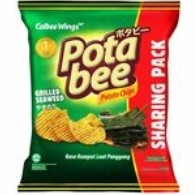 Snack - Potabee chips grilled seaweed  120g