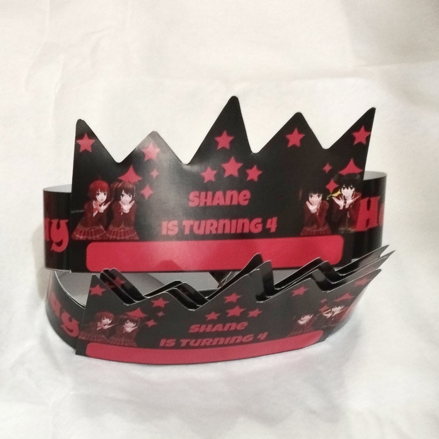 Snack Undangan Dan Topi Custom Thema Sakura