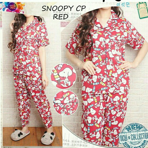 Snoopy Pajamas CP