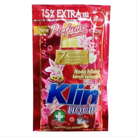 So Klin Liquid Perfume Colection Isi 12 Sachet