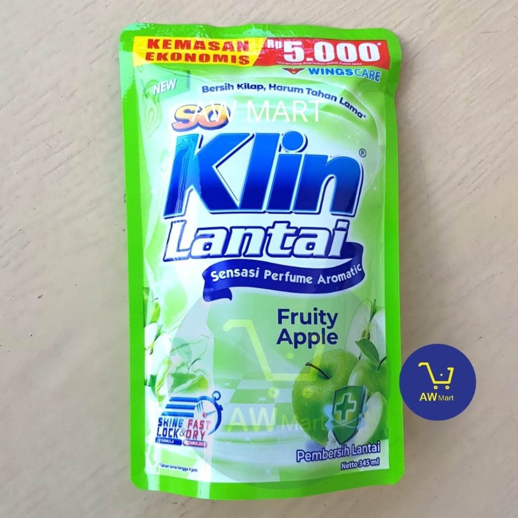 So Klin Lantai Fruity Apple 345 ml