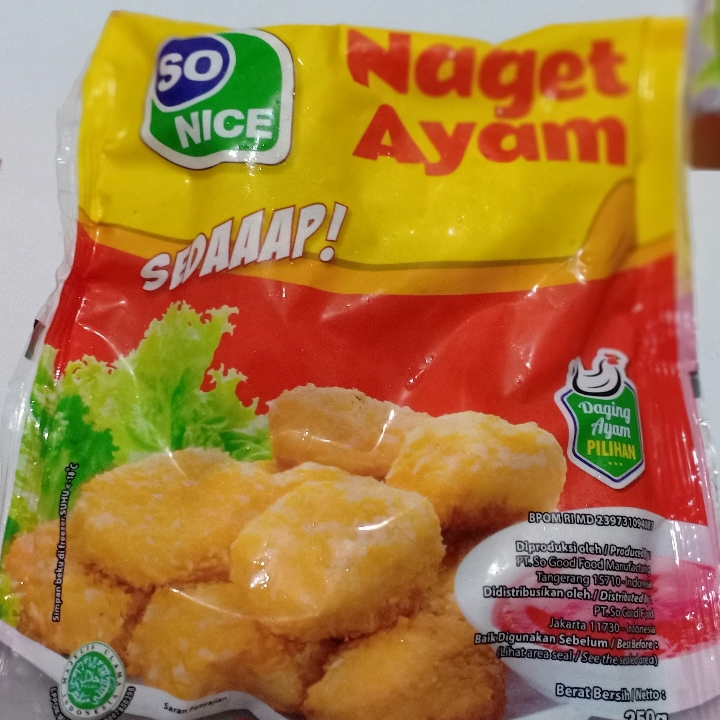 So Nice Nuget Ayam 500gr