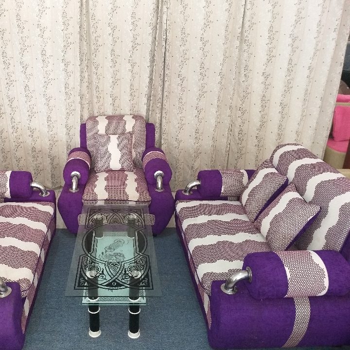 Sofa Nakula Ungu 221 Meja Motif 2