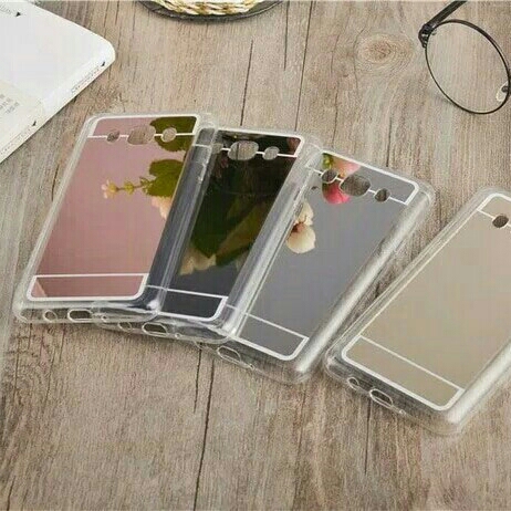 Soft Case TPU MIRROR Back Cover For SAMSUNG GALAXY J500  J5 2015