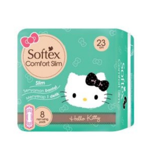 Softex Hello Kitty Maxi 23cm Isi 8 Pads