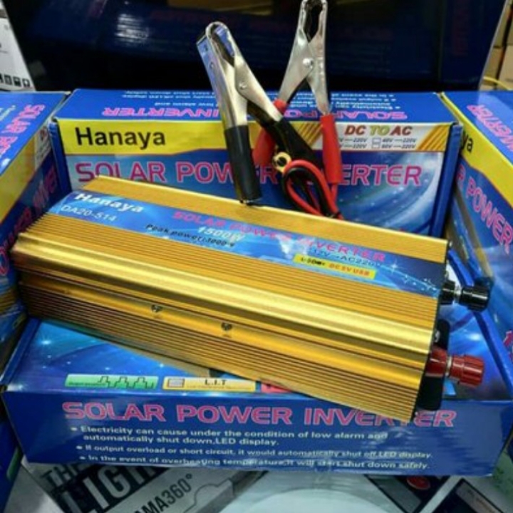 Solar Power Inverter 1500watt HAYANA - Power inverter 1500 wat - Power