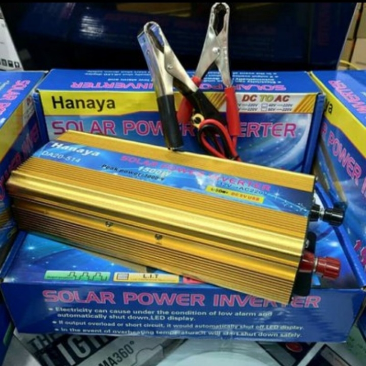 Solar Power Inverter 1500watt HAYANA - Power inverter 1500wat - Power 