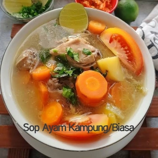 Sop Ayam Biasa