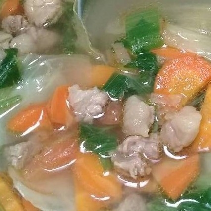 Sop Ayam Dan Nasi