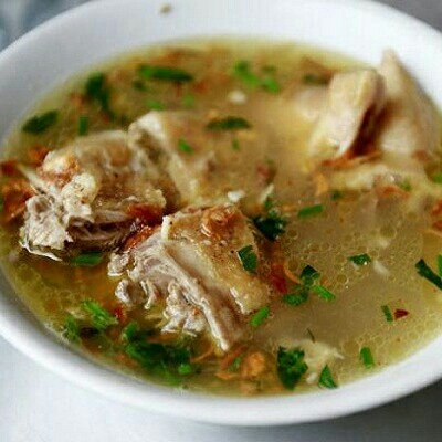 Sop Ayam Dan Nasi