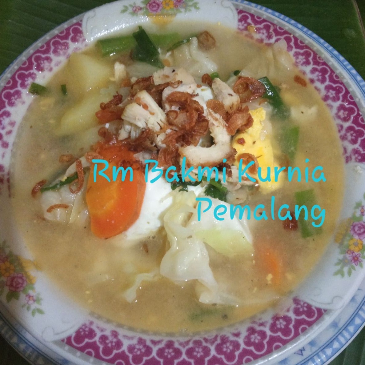 Sop Ayam Telur