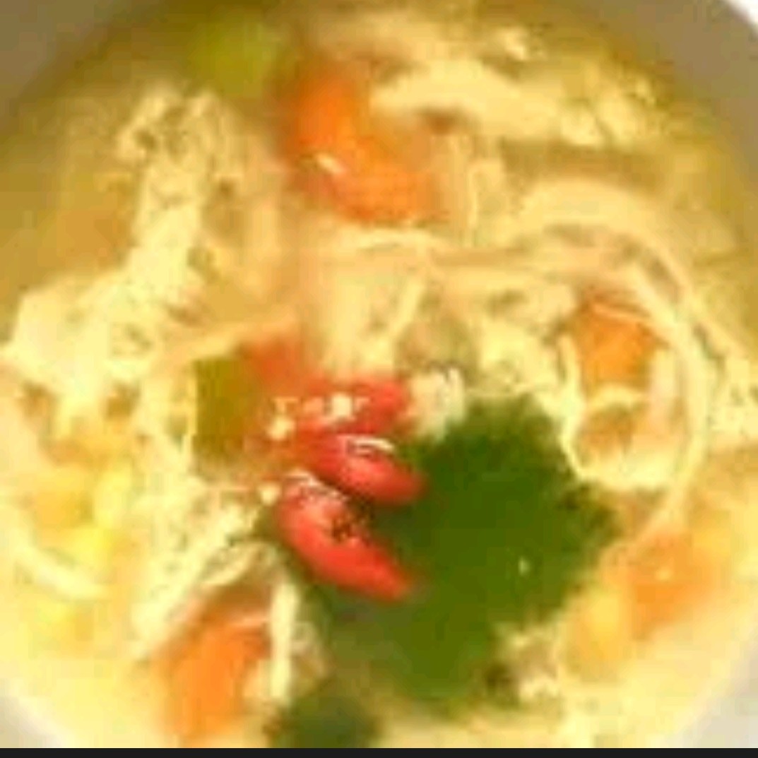 Sop Ayam Telur Kocok