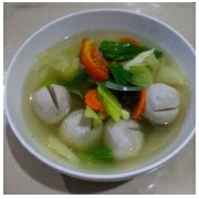 Sop Bakso Ikan